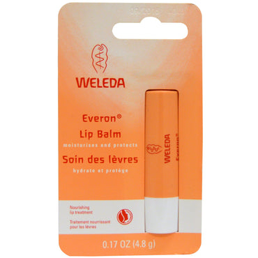 Weleda, protetor labial Everon, 4,8 g (0,17 onças)