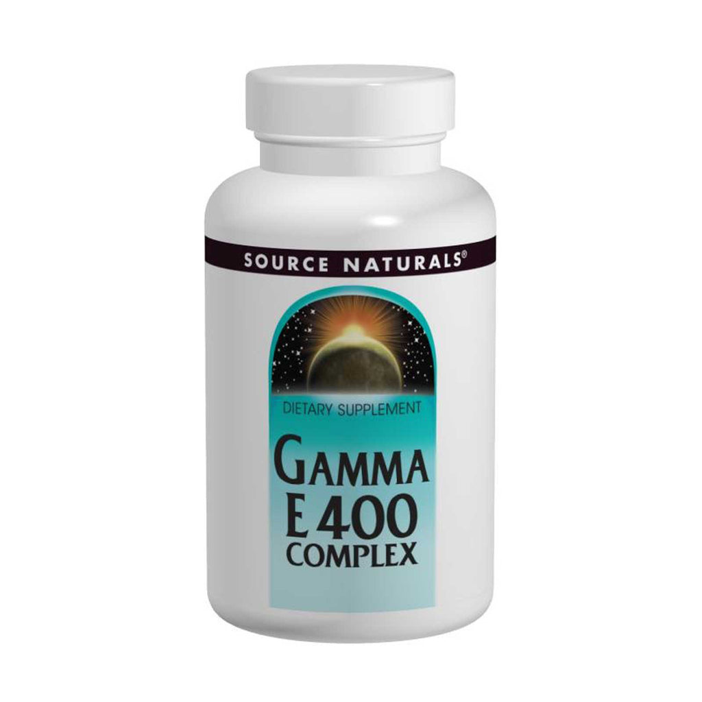 Source Naturals, Complexe Gamma E 400, 60 gélules