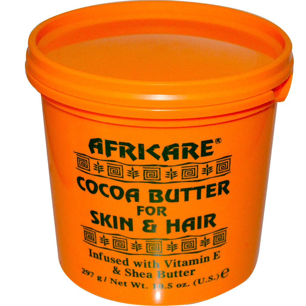 त्वचा और बालों के लिए कोकोकेयर अफ़्रीकेयर कोकोआ मक्खन 10.5 आउंस (297 ग्राम)