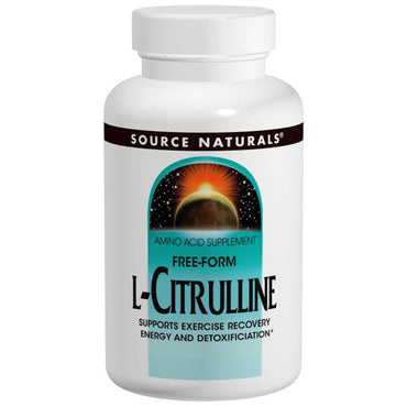 Source Naturals, L-cytrulina, proszek w dowolnej formie, 3,53 uncji (100 g)