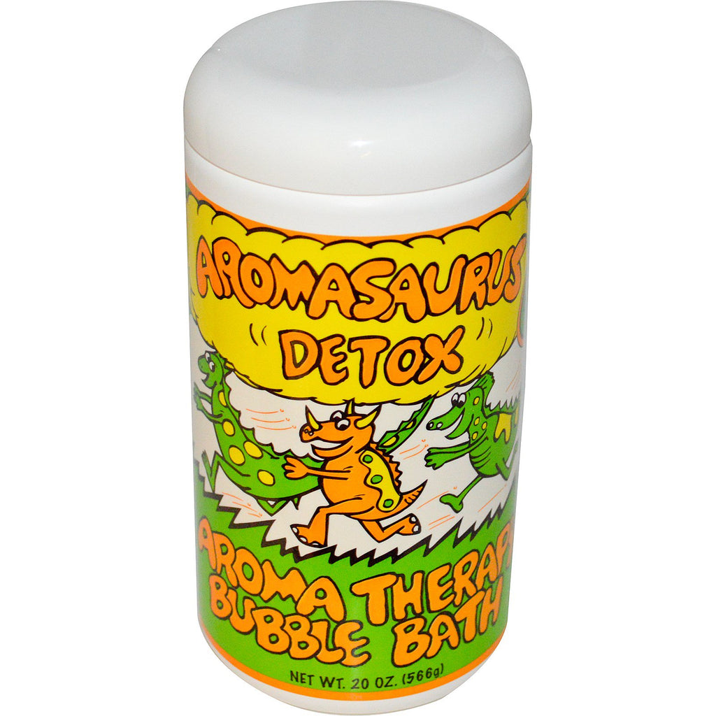 Abra Therapeutics Aromasaurus Detox Aroma Therapy Bain moussant pour enfants 20 oz (566 g)