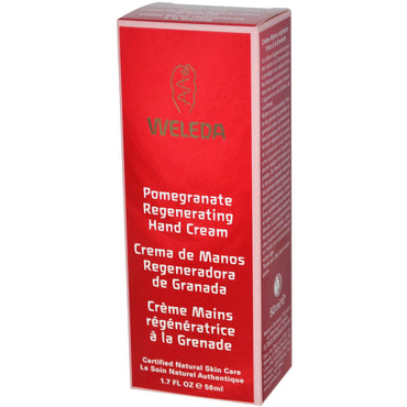 Weleda, Regenerating Hand Cream, Granatæble, 1,7 fl oz (50 ml)