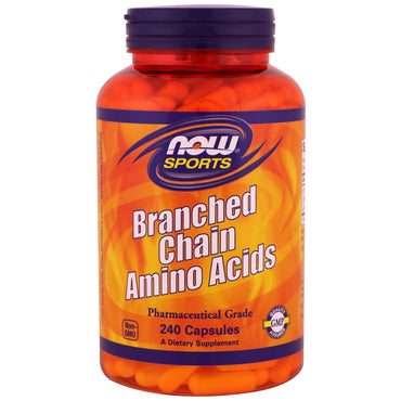 Now Foods, Sports, Branched Chain Amino Acids, 240 Capsules