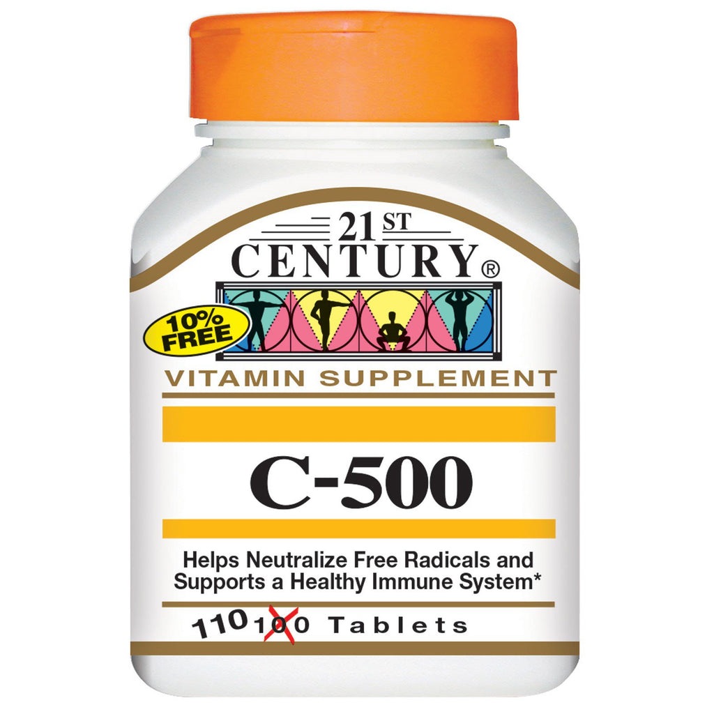 21st Century, C-500, 110 Tablets