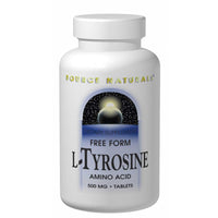 Source Naturals, L-Tyrosine, 500 mg, 100 Tablets