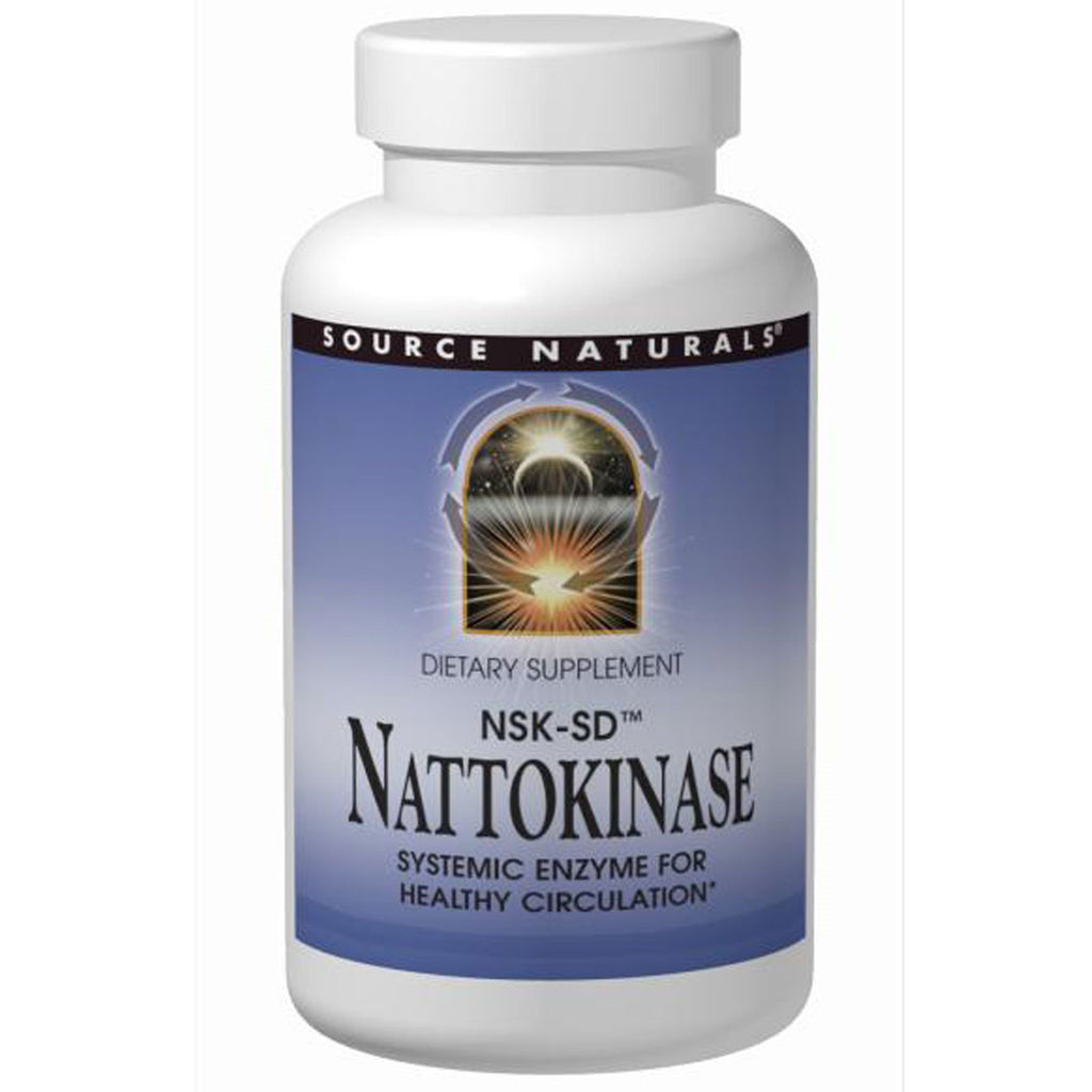 Source Naturals, Nattokinase NSK-SD, 36 mg, 90 cápsulas blandas
