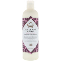 Nubian Heritage, loción corporal, leche de cabra y chai, 384 ml (13 oz. líq.)