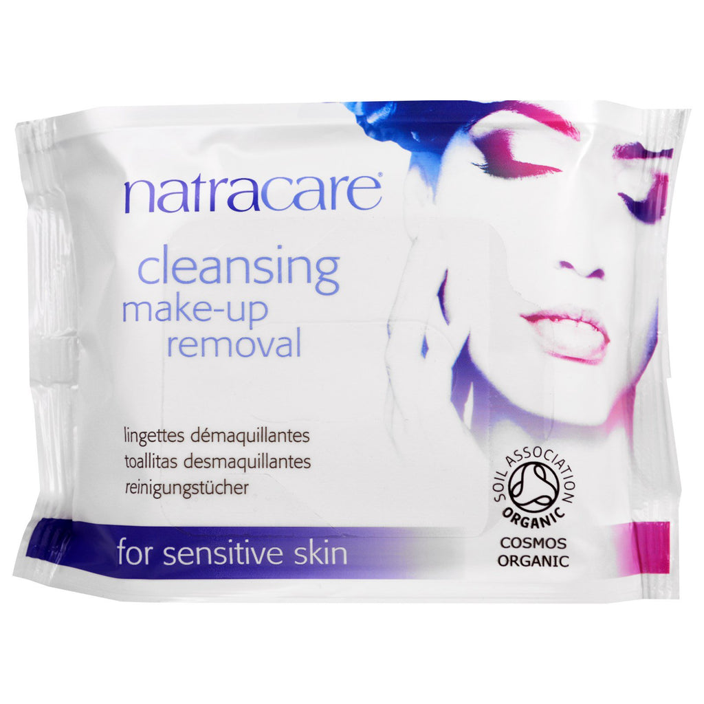 Natracare, Cosmos , Cleansing Make-Up Removal Wipes, 20 Wipes