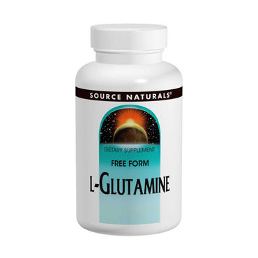 Source Naturals, L-Glutamine, poeder in vrije vorm, 3,53 oz (100 g)