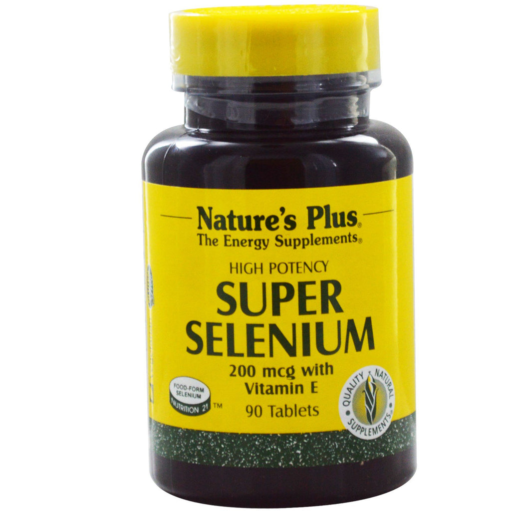 Nature's Plus, Super Selenium, 200 mcg, 90 tablete