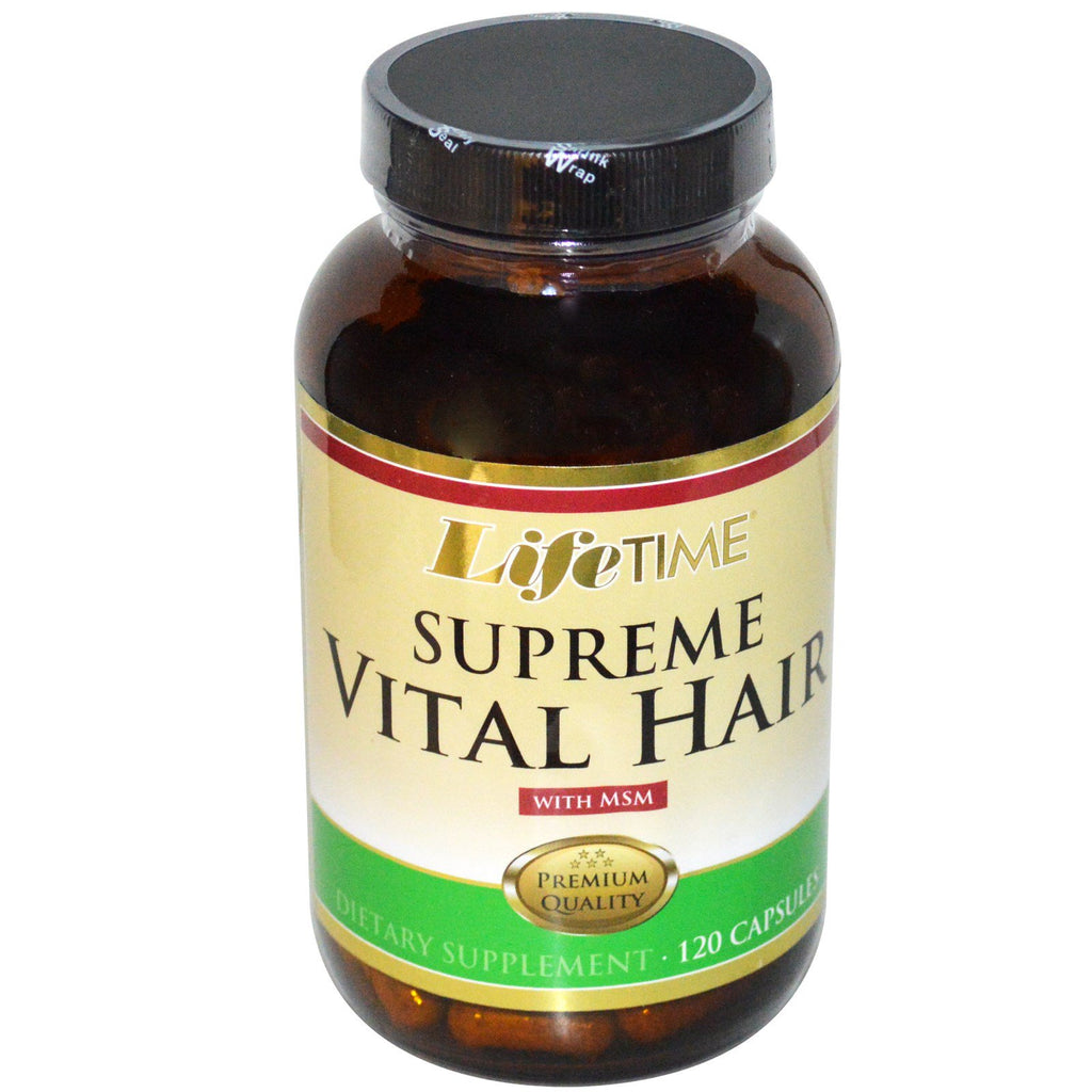 Life Time Supreme Vital Hair with MSM 120 Capsules