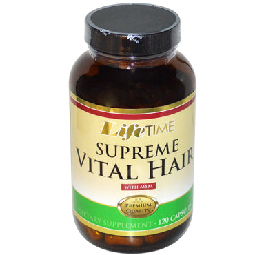 Life Time Supreme Vital Hair with MSM 120 Capsules