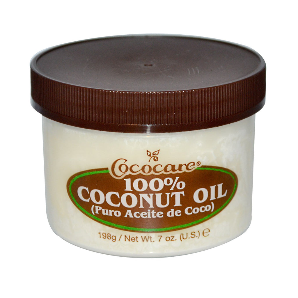 Cococare、100% ココナッツオイル、7 oz (198 g)