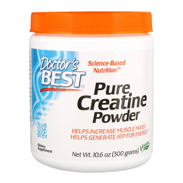 Doctor's Best, Pure Creatine Powder, 10.6 oz (300 g)