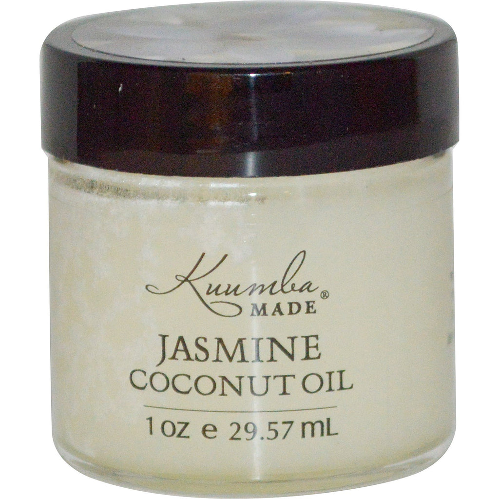 Kuumba Made, huile de noix de coco au jasmin, 1 oz (29,57 ml)