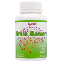 Wakunaga - Kyolic, Brain Memory, 90 Capsules