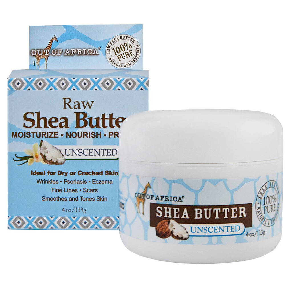 Out of Africa Pure Shea Butter Unscented 4 oz (113 g)