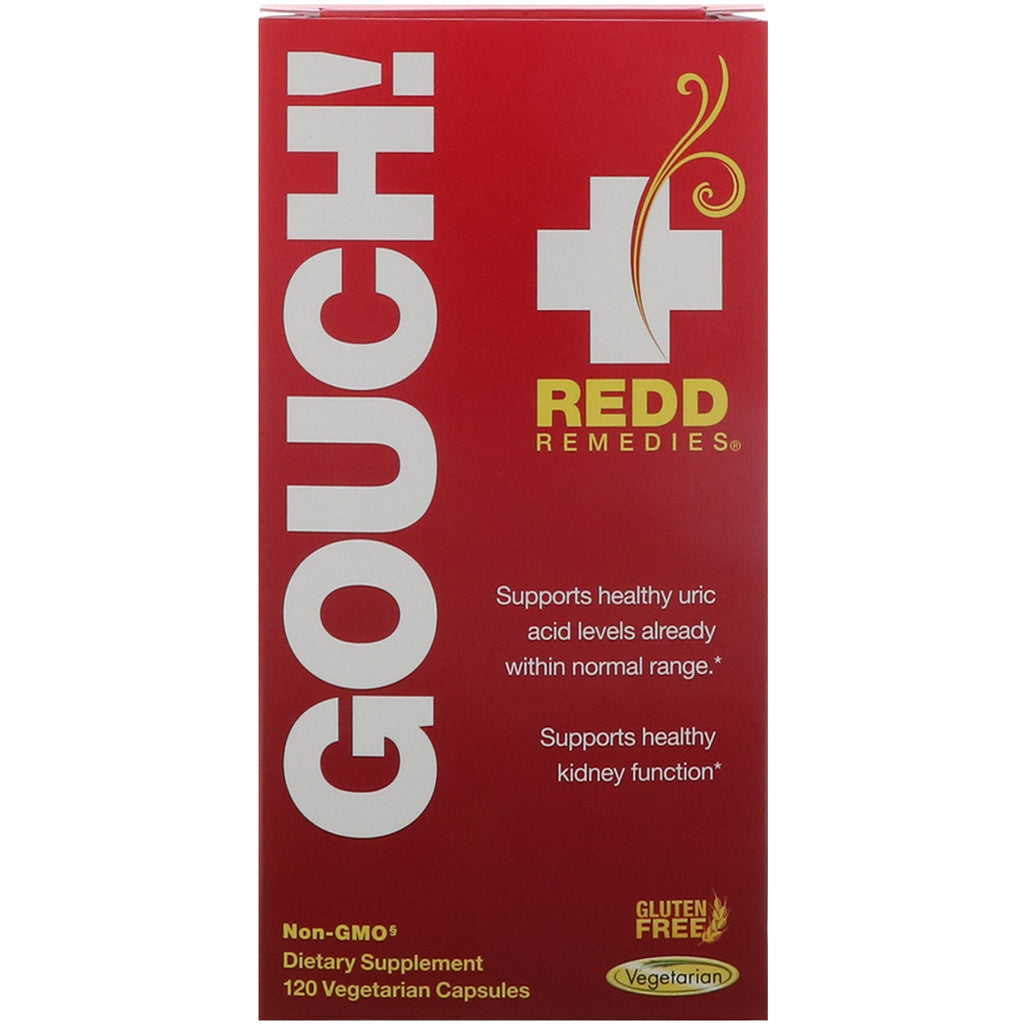 Redd Remedies, Gouch, 120 cápsulas vegetarianas