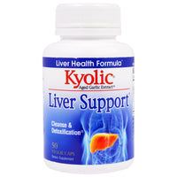 Wakunaga - Kyolic, Liver Support, 50 Veggie Caps