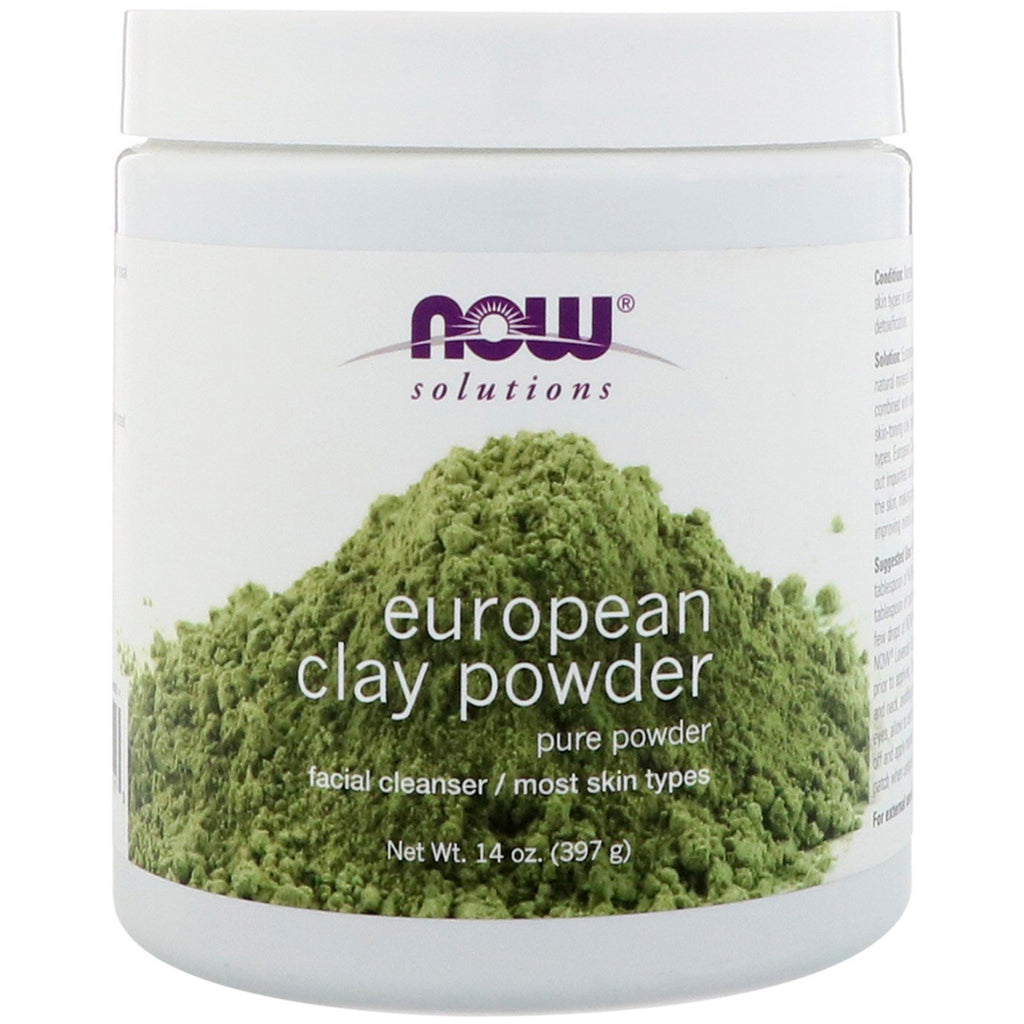 Now Foods, Solutions, European Clay Powder, 14 oz (397 g)