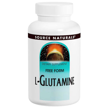 Source Naturals, L-Glutamine, 500 מ"ג, 100 כמוסות