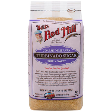 Bob's Red Mill, Turbinado Sugar, 28 אונקיות (793 גרם)