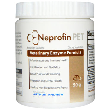 Arthur Andrew Medical, Neprofina para mascotas, 50 g