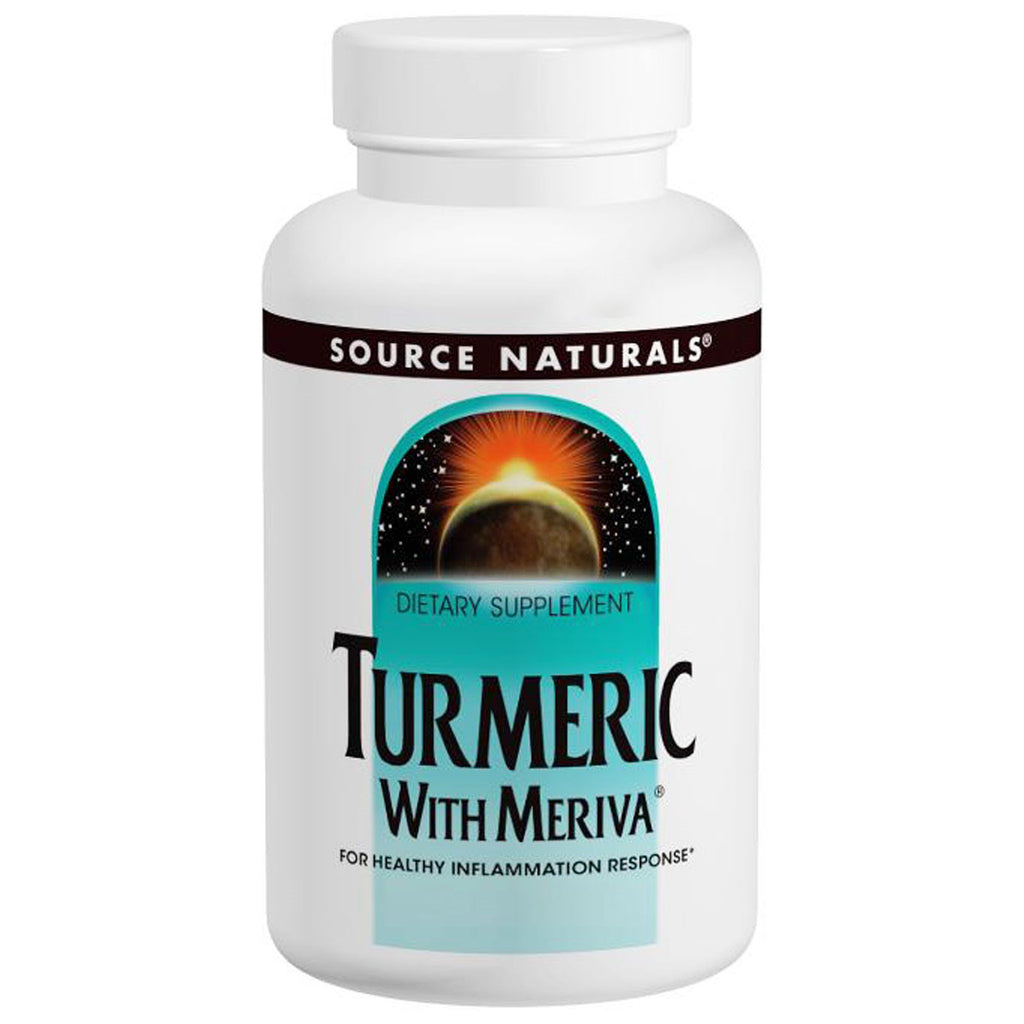 Source Naturals, Meriva-kurkumacomplex, 500 mg, 120 tabletten