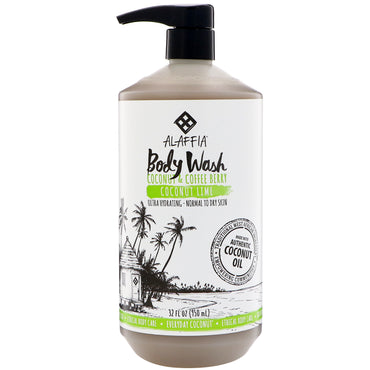 Everyday Coconut, Body Wash, Ultra Hydrating, Normal to Dry Skin, Coconut Lime, 32 fl oz (950 ml)