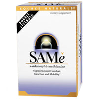 Source Naturals, SAM-e (S-Adenosyl-L-Methionine), 200 mg, 60 Enteric Coated Tablets