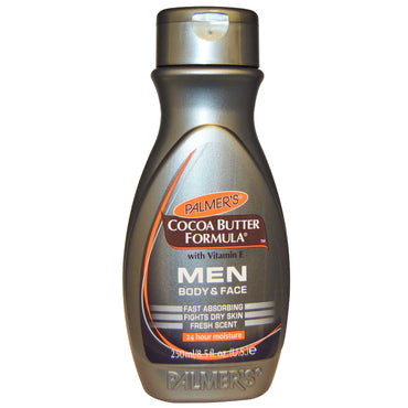 Palmer's, Cocoa Butter Formula with Vitamin E, Body & Face, Men, 8.5 fl oz (250 ml)
