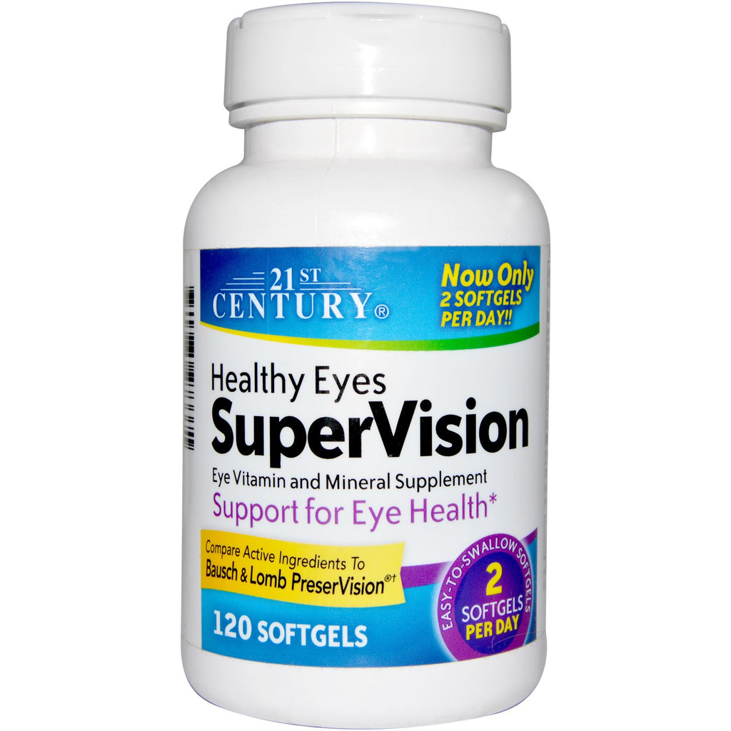 21st Century Healthy Eyes SuperVision 120 Softgels