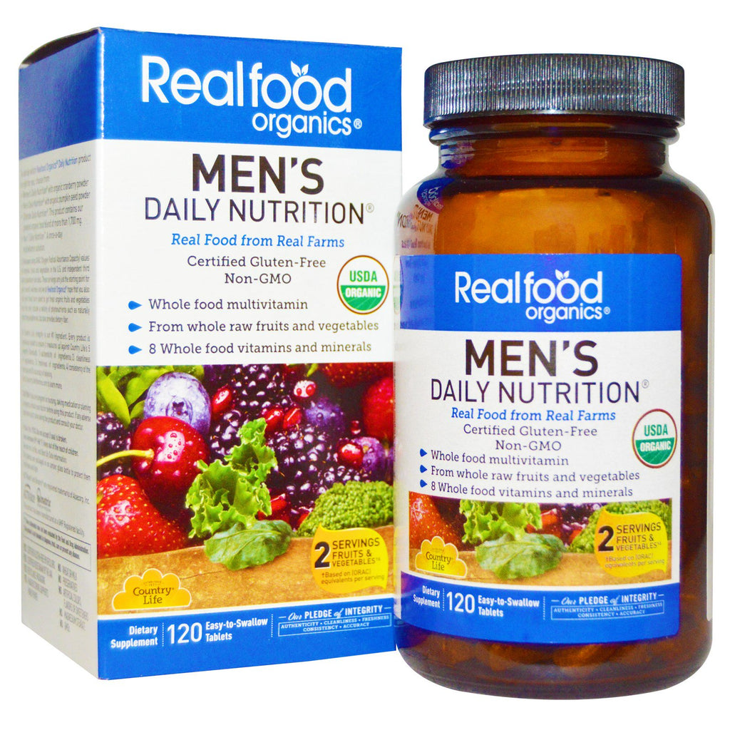 Viața la țară, Realfood s, Nutriția zilnică pentru bărbați, 120 de tablete