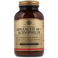 Solgar, Advanced 40+ Acidophilus, 120 Vegetable Capsules