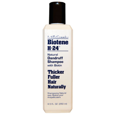 Biotene H-24, Shampoo Natural Anticaspa, com Biotina, 250 ml (8,5 fl oz)