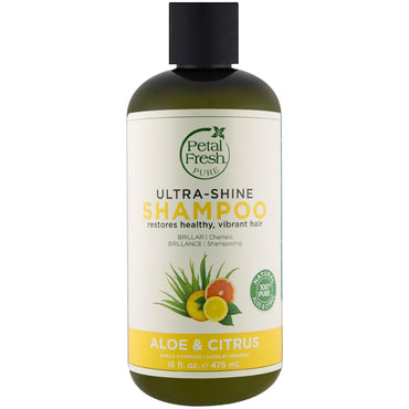 Shampooing Petal Fresh, Pure, ultra-brillant, aloès et agrumes, 16 fl oz (475 ml)
