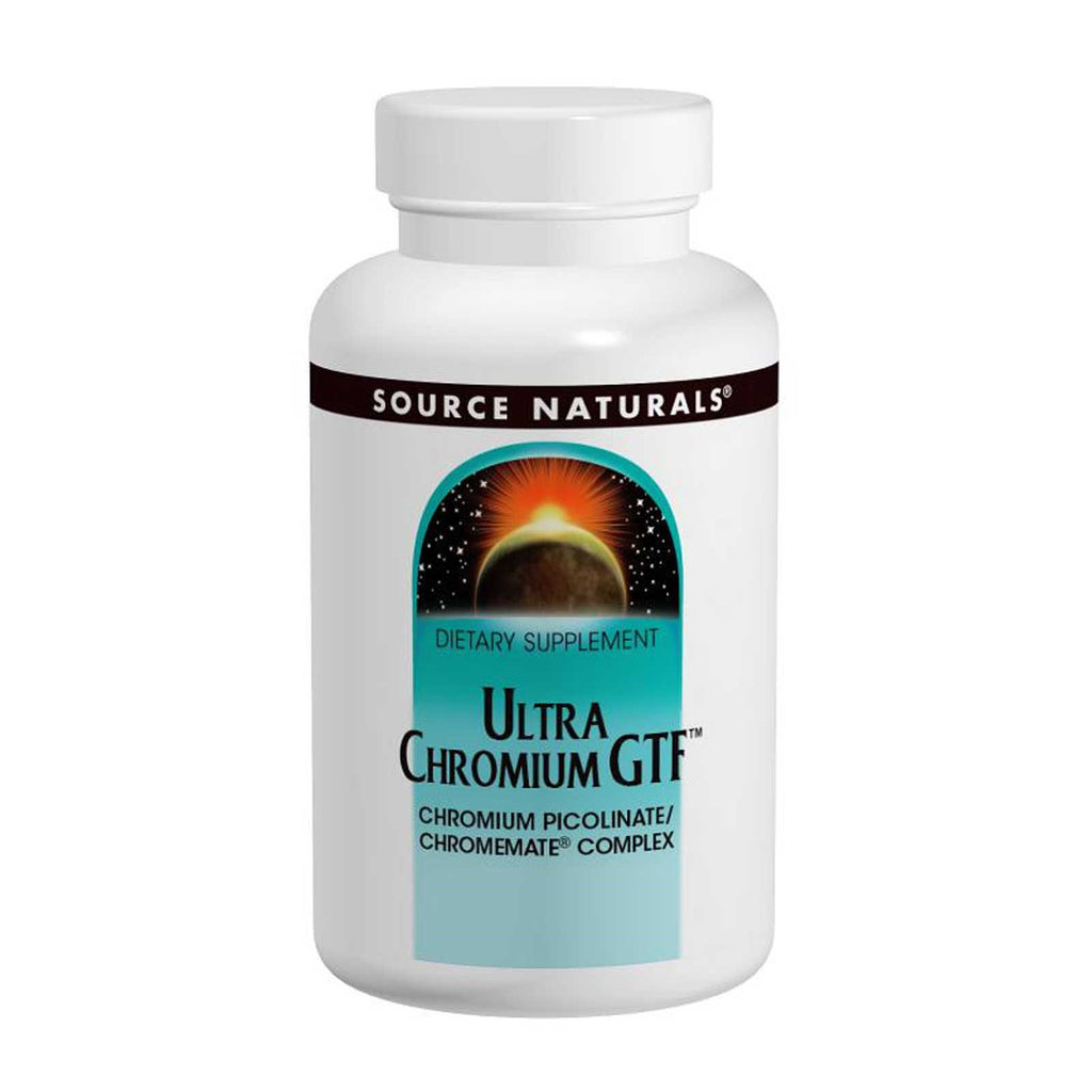 Source Naturals, Ultra Chromium GTF, 200 µg, 120 Tabletten