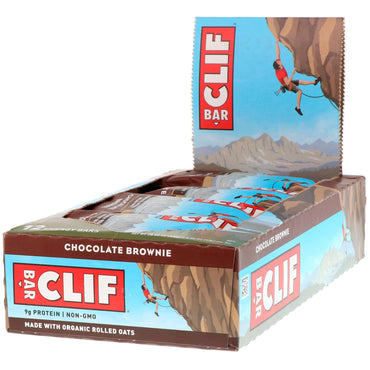Clif Bar Energy Bar Chocolate Brownie 12 Bars 2.40 oz (68 g) Each