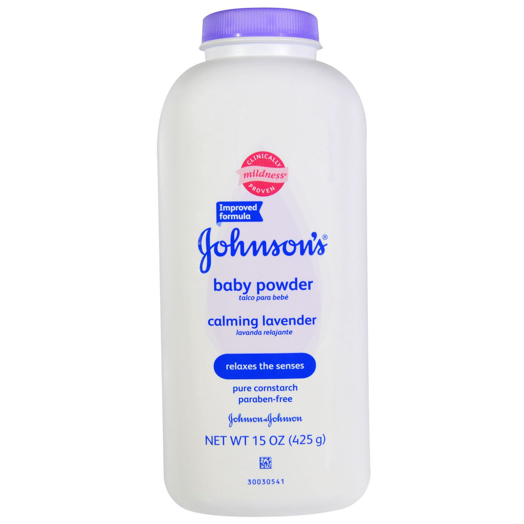 Johnson's, Talco para Bebês, Lavanda Calmante, 425 g (15 oz)