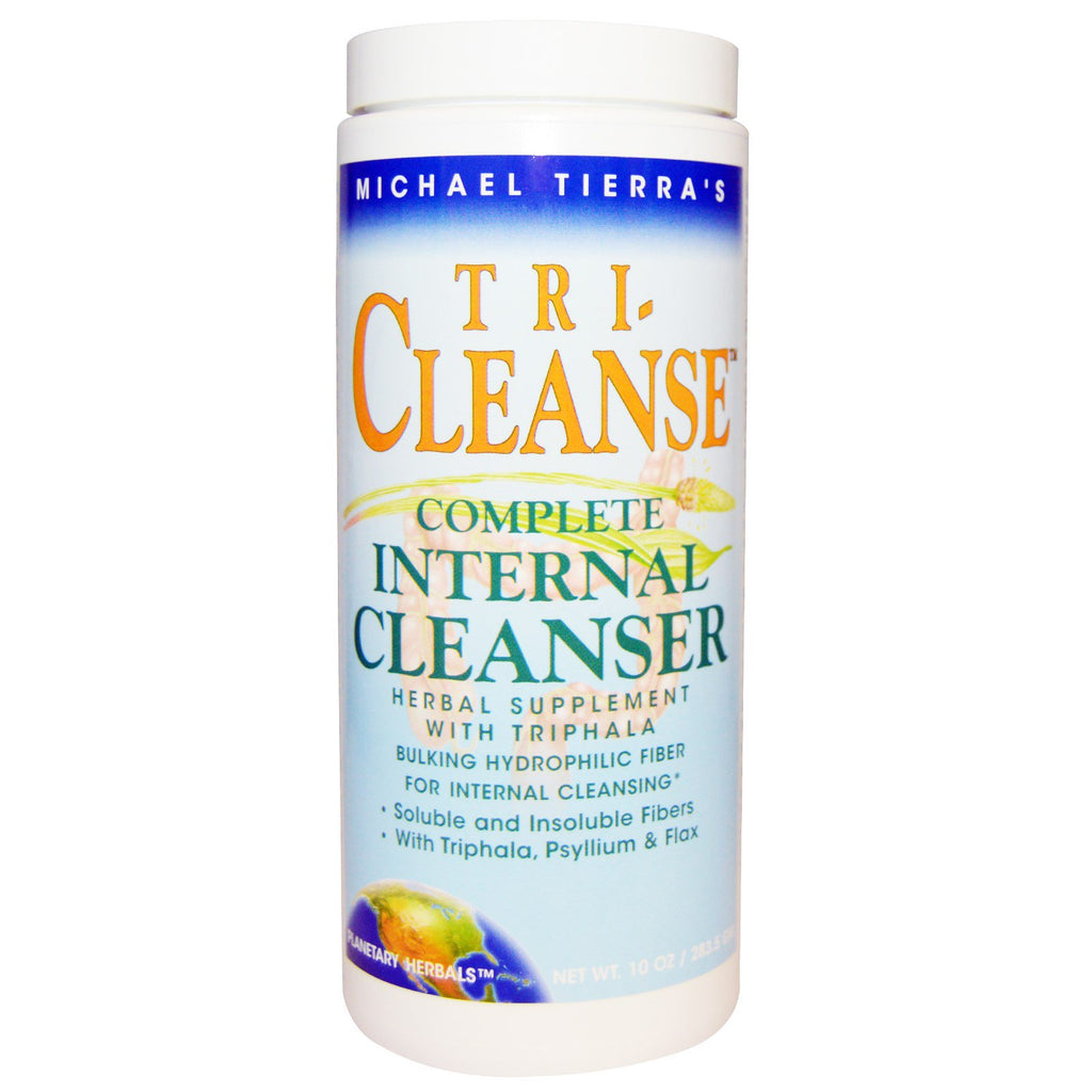 Planetary Herbals, Michael Tierra's, Tri-Cleanse, Demachiant complet intern, 10 oz (283,5 g)