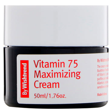 Wishtrend, Crema maximizadora de vitamina 75, 1,76 oz