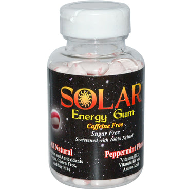 B-fresh inc., Solar, Energy Gum, Peppermint Planet, 100 Stück