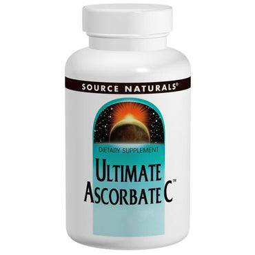 Source Naturals, Ultimate Ascorbate C, 1000 mg, 100 tabletter