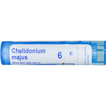 Boiron, remédios individuais, chelidonium majus, 6c, 80 pellets