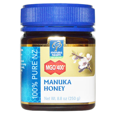 Manuka Health, Manuka Honey, MGO 400+, 8,8 oz (250 g)