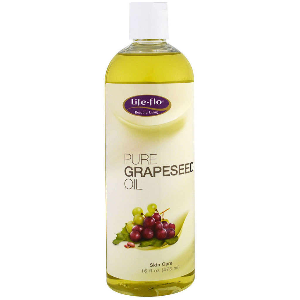 Life Flo Health, Pure Grapeseed Oil, 16 fl oz (473 ml)