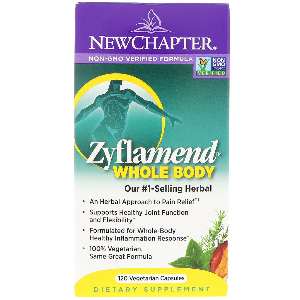 New Chapter, Zyflamend Whole Body, 120 Vegetarian Capsules