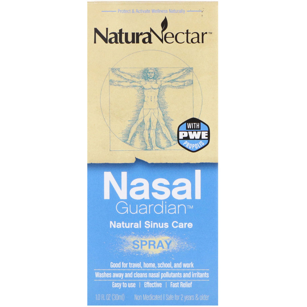 NaturaNectar, neusbeschermerspray, 1,0 fl oz (30 ml)