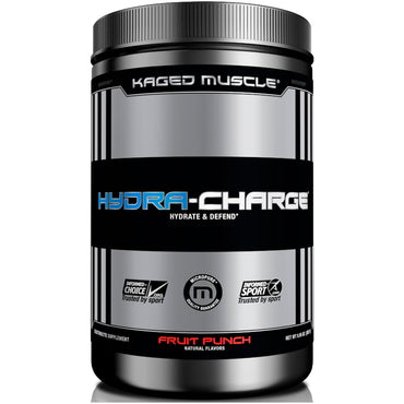 Kaged Muscle, Hydra-Charge, 과일 펀치, 282g(9.95oz)
