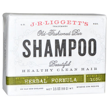 J.R. Liggett's, Old-Fashioned Bar Shampoo, Herbal Formula, 3.5 oz (99 g)